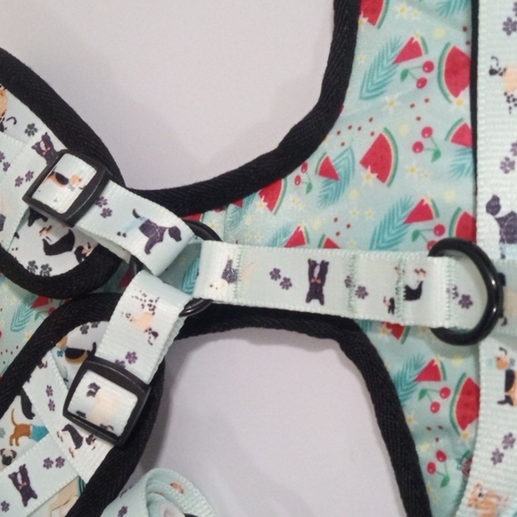 PAWSOME PET DOG HARNESS AND LEASH 2PC SET SIZE MEDIUM NWOT - Picture 3 of 9